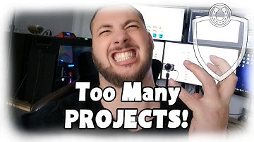 Too Many Projects at Once | Vlog 2