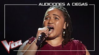 Phindile Felicia Ndlovu  Oceans | Blind auditions | The Voice Spain 2023