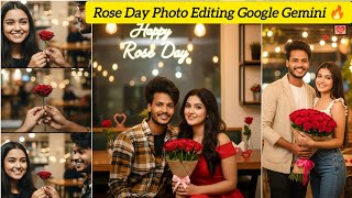 Rose Day Photo Editing Google Gemini AI 2026 ❤ | Trending Rose Day AI Photo Editing Prompt screenshot 5