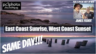 East Coast Sunrise, West Coast Sunset - Same Day! | Seascape Photography | Photography | Sony A7RIII
