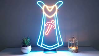 Mining Cape RS LED Neon Sign #rs #runescape #osrs