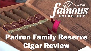 Padron Family Reserve Cigars Review - Famous Smoke Shop