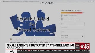 DeKalb County parents frustrated by at-home learning amid pandemic