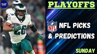 Download Lagu Sunday NFL Playoff Best Bets, Props, Picks, \u0026 Predictions! MP3