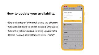 Flight Instructor Update Availability Tutorial | Aircraft Instructor App screenshot 3