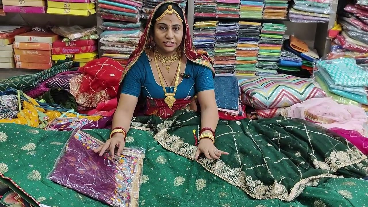 रेडीमेड लहंगा ब्लाउज चुनीं में ओफर 🔥🙏||रोनक वस्त्र भण्डार नवलगढ़ नानसा गेट से रामदेवरा रोड़//