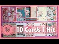 10 Cards 1 kit | Love from Lizi | Blondecards_n_crafts  May 2020