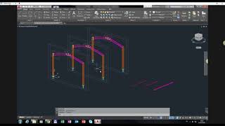 02. Open an Advance Steel model within AutoCAD with Object Enabler