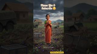 Monkey Attack on Farmer 😱 | Save My Farm 😢 | Emotional Story🔥 #shorts  #monkeyattack #ai  #ytshorts