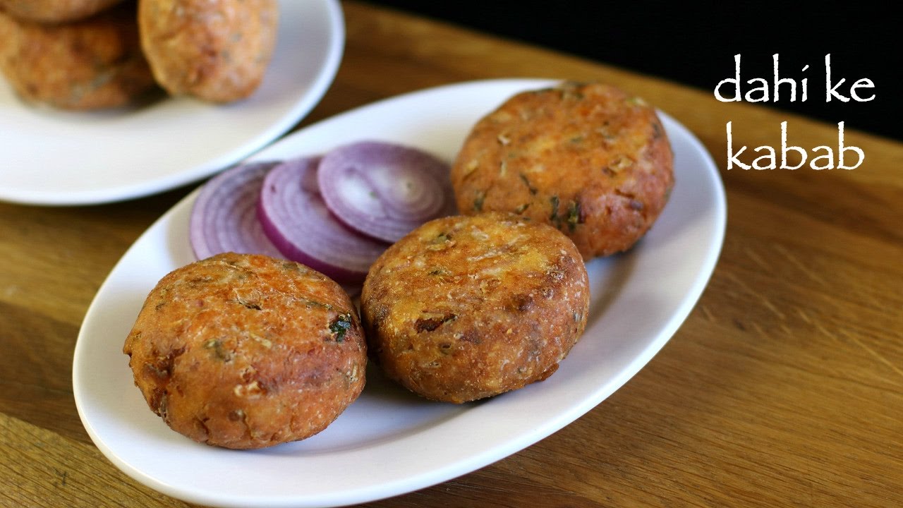 dahi ke kabab recipe | dahi kabab recipe | dahi ke kebab recipe | Hebbar Kitchen