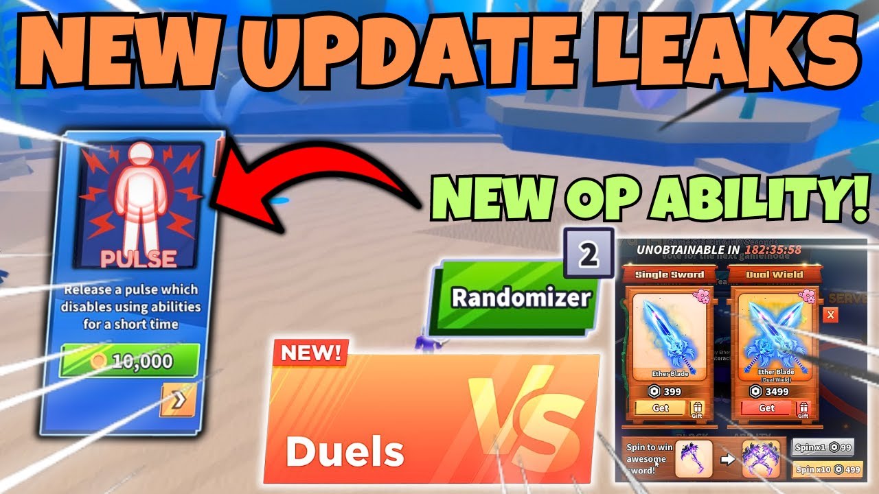 NEW *UPCOMING UPDATE* WITH NEW ABILITY & MORE IN BLADE BALL! (Roblox ...