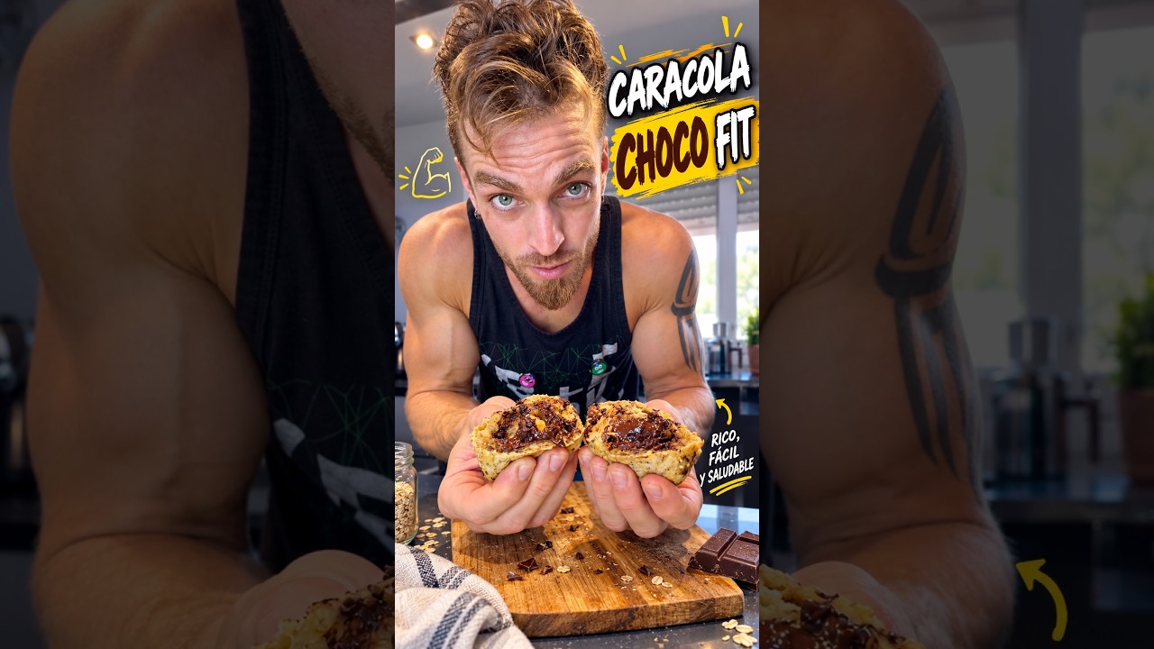 CARACOLA CHOCO FIT 🤤🔥 | Con obleas de arroz