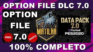 PES 2020 OPTION FILE DLC 7.0 / COMPLETO ATUALIZADO / RVGRAPHA