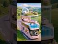 A Surreal Pastel Pink Double-Decker Luxury RV #DreamRideAi