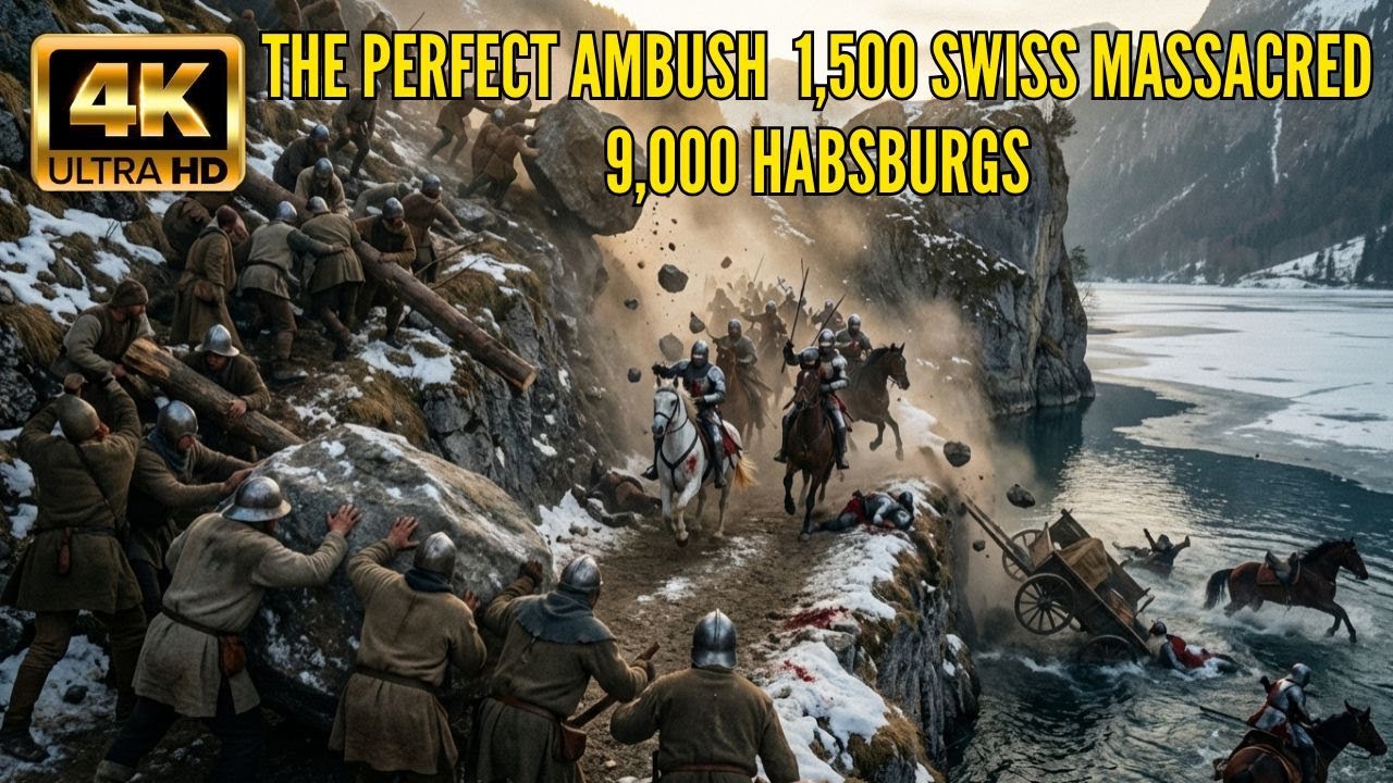 MORGARTEN (1315): THE PERFECT AMBUSH — 1,500 SWISS MASSACRED 9,000 HABSBURGS