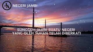 VIDEO LIRIK - NEGERI JAMBI