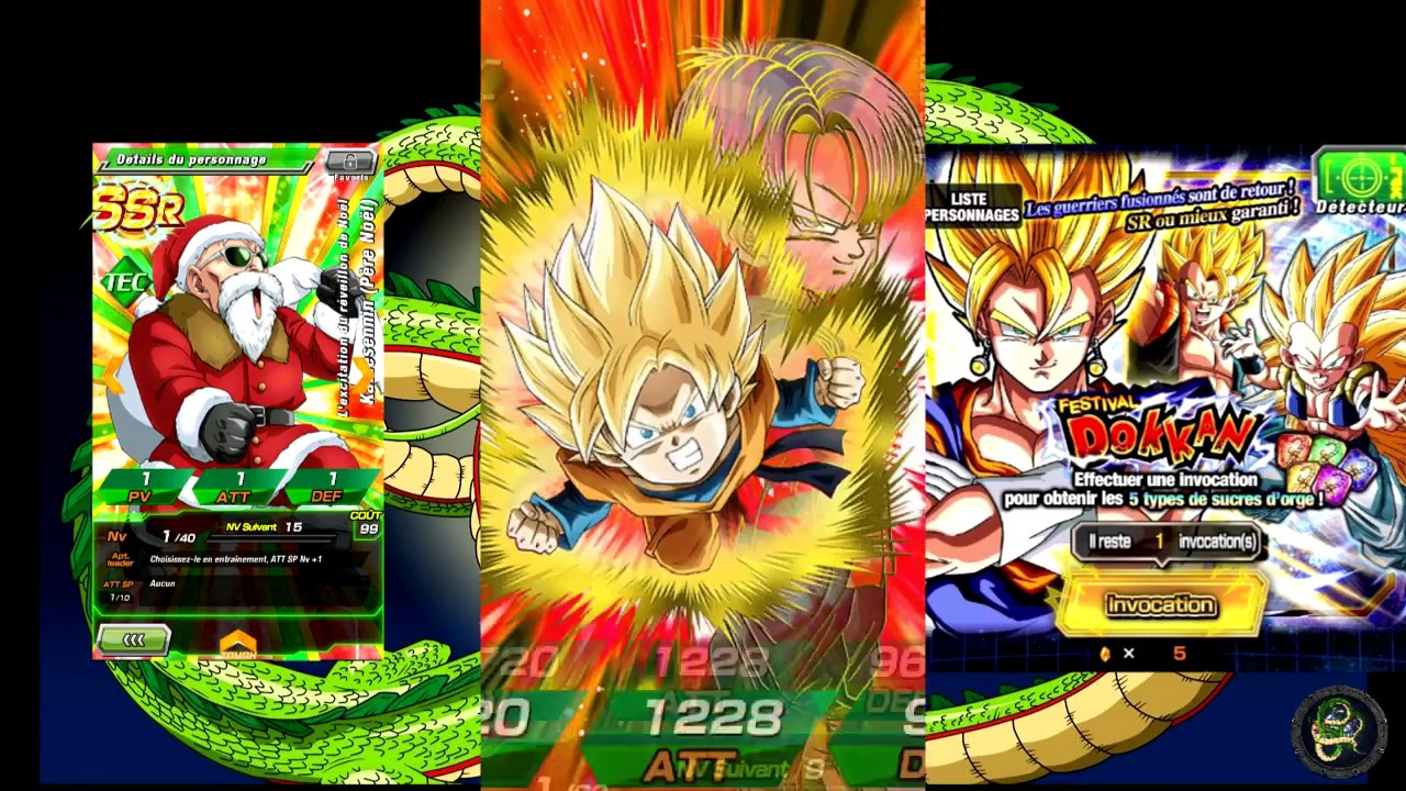 ENFIN IL EST LA ! Invocation de Noel Dokkan Battle