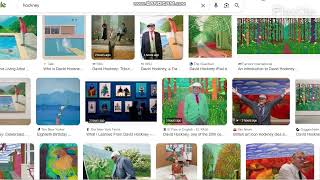 One of the world's greatest artists, David Hockney, has died ...