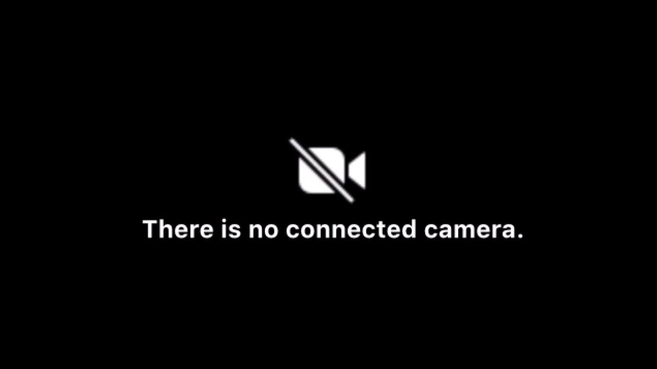 Conota camera. Camera not available. Camera is not found. Cam not connected. Ring Camera Preview not available.