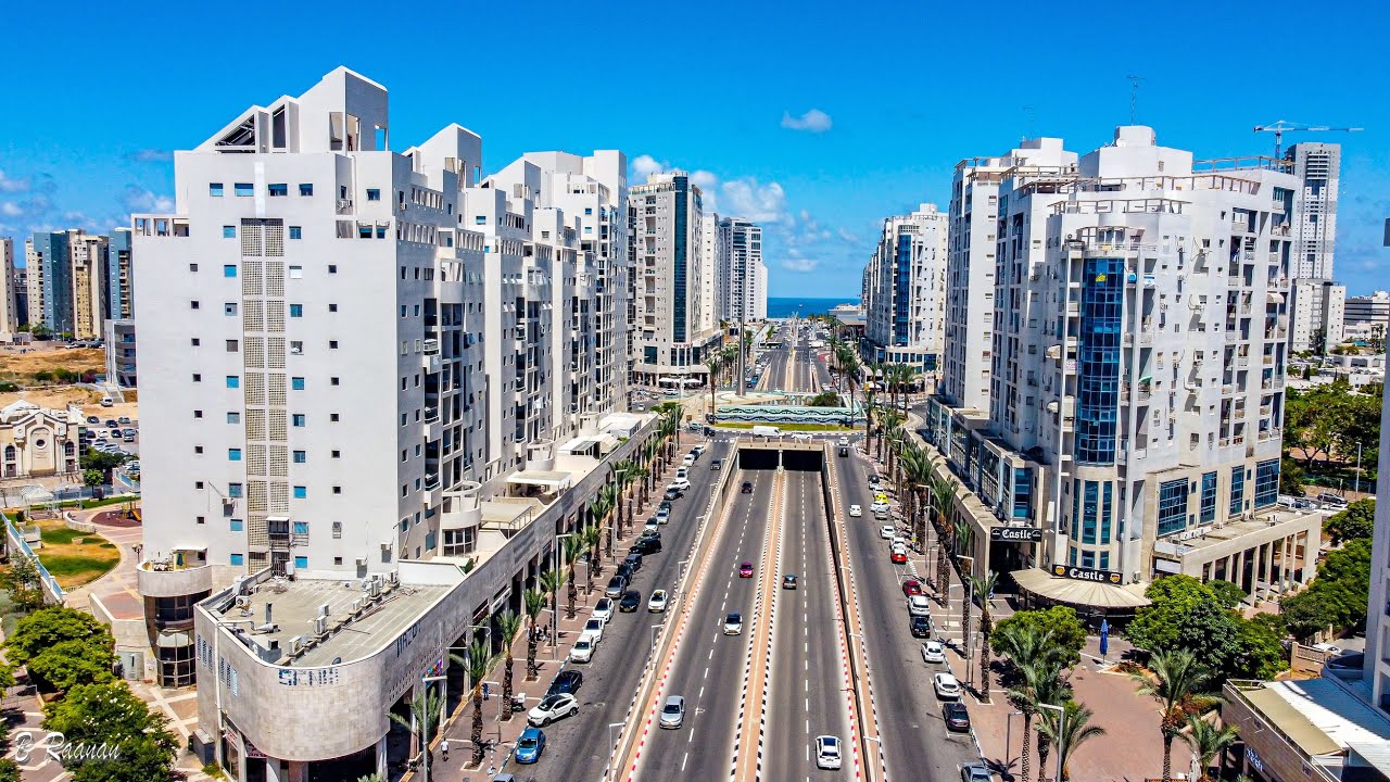 אשדוד ממעוף הציפור Ashdod - A view from the sky