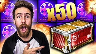 50 BRAND NEW PLAYERS CHOICE CRATES OPENING!