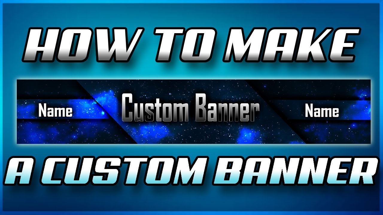 how to make a youtube banner on pixlr channel art tutorial 2017 how to make a custom youtube banner