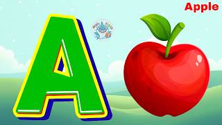 ABC Song 🌟 | Simple ABC Learning for Kids | Mini Shark 🦈