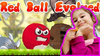Red Ball Evolved | Red Balls and Walnuts | Level 11 | Red Ball Evolved | Fun Mobile Games screenshot 3