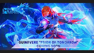LOADING SCREEN MOBILE LEGENDS X SKIN LEGENDS GUINEVERE🔥 Psion Of Tomorrow