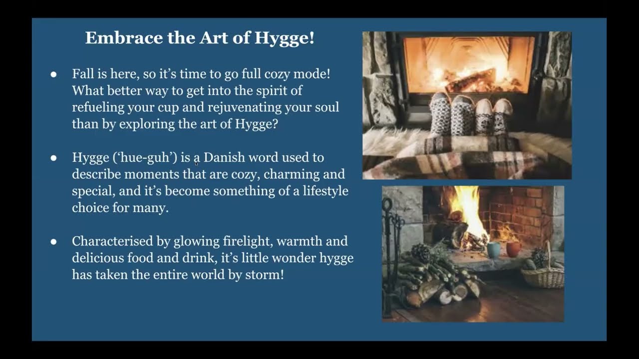 Virtual Hangout: The Art of Cozy - Finding Comfort Through Hygge