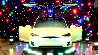Santa's Got A new Ride Tesla Model X Holiday video