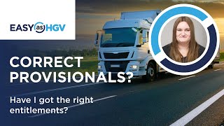 How Do I Know Ive Got The Correct Provisional Enlements On My Licence? Subled.