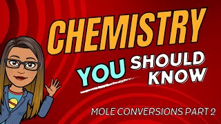 How to Perform 2-Step Mole Conversions: Volume to Molecules | Chemistry Tutorial Part 2