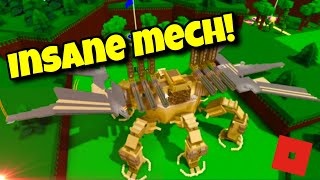 LOOKING AT AMAZING MECHS! Part 1 (cybrecker912) - Build a Boat for Treasure Roblox