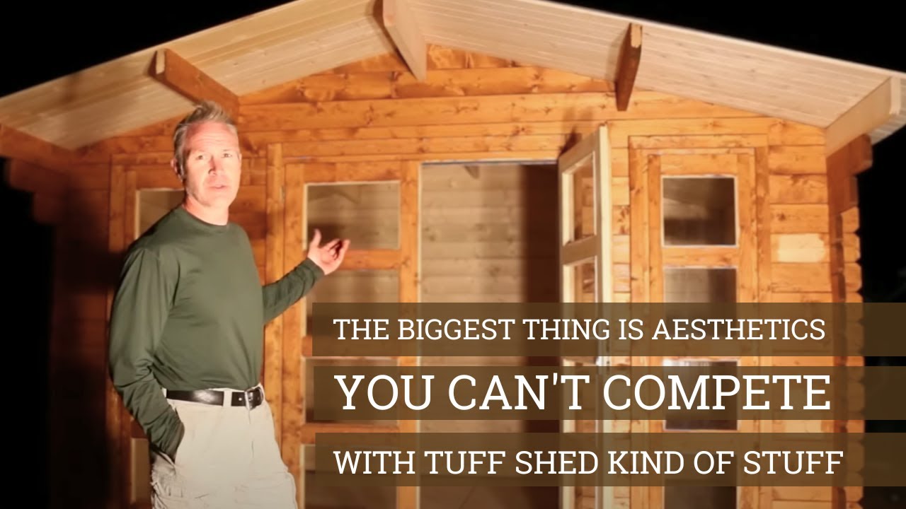 Aesthetics - You Can't Compete with Tuff Shed Kind Of Stuff - Todd on SolidBuild Garden Shed