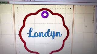Changing the order of a stitch out in embrillance