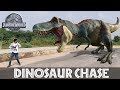 T-Rex Chase - Jurassic World Fan Movie || K2K Pro