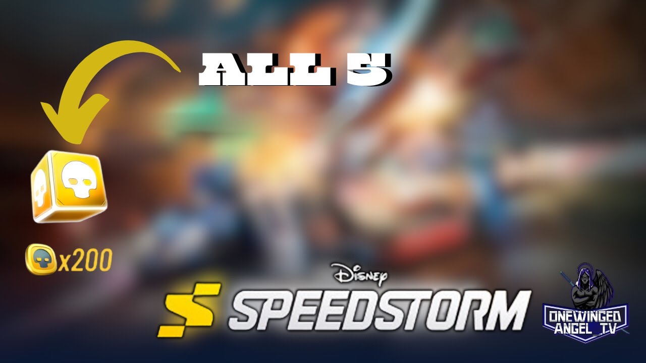 Disney Speedstorm Treasure Rush | Wonderland | All 5 Box Locations (Fast Route)