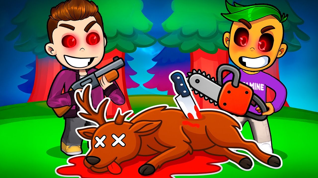 Wir TÖTEN Das HIRSCH MONSTER In 99 Nächte Im Wald!