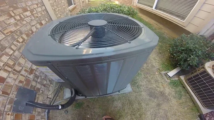 Requested: My Neighbor's 2015 Trane XR14 Central Air Conditioner, Running in Chili Weather Again!