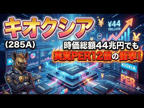 【株式投資銘柄分析】キオクシア(285A)米国ADS上場という超巨額の布石！グローバル資本が雪崩れ込む絶対的覇者