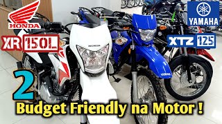 Budget friendly na Motor pang Off road , Honda XR150L vs Yamaha XTZ 125 , Price update. CRISRIDE