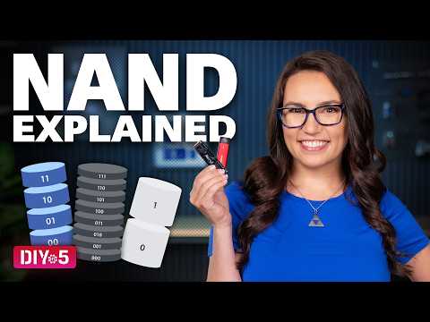 Flash: SLC, MLC, TLC, 3D – DIY in 5 Ep 277