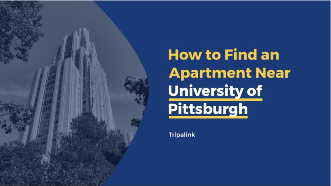 How to Find an Apartment Near University of Pittsburgh YouTube