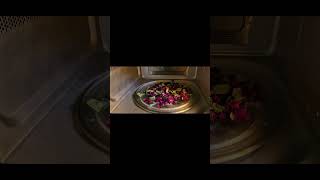 Drying Flower In Microwave #dryflowers #resinflowers