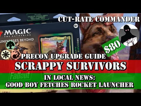 Cut-Rate Commander | Scrappy Survivors Precon Upgrade Guide - YouTube