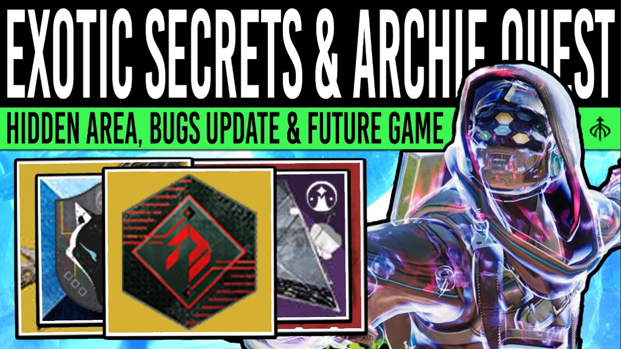 Destiny 2: NEW SIVA QUEST & ADA-1 SECRETS! Loot WARNING, Archie Quest, Destiny 3, Hidden Zone & More