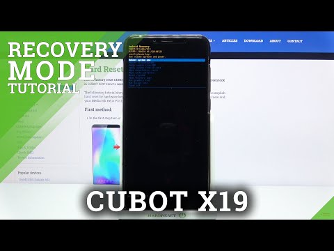 How to Open Recovery Mode on CUBOT X19 - Enter & Quit Recovery Mode