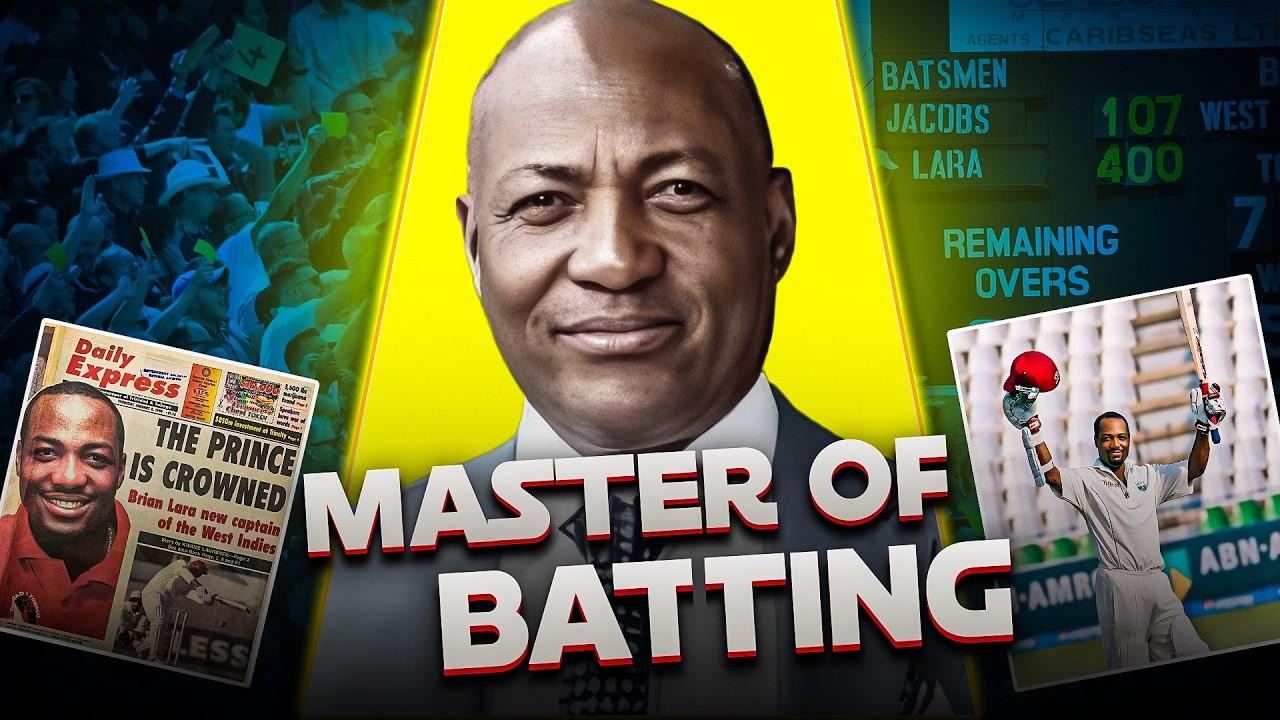 Brian Lara the legend | He Turned Cricket into Art 