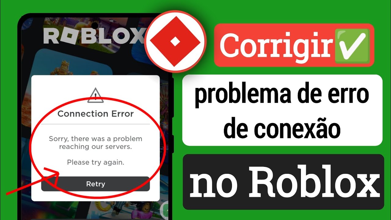Como corrigir erro de conexão no Roblox (2024) | Problema de erro de ...